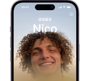 安远苹果15服务站分享iPhone15实时语音留言开启方法 